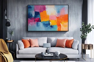 现代艺术风格的客厅装饰