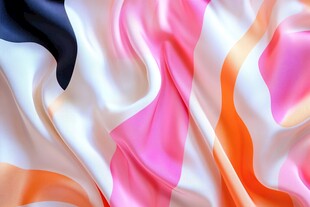 五彩斑斓的丝绸