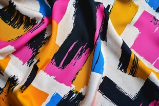 抽象图案纺织品