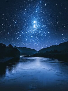 夜幕下的星河之旅