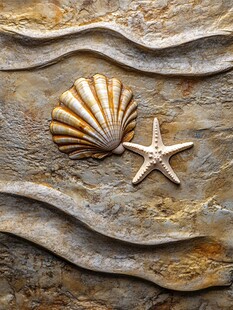 海洋宝藏之石与贝的韵味