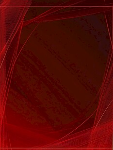 红色抽象线条艺术
