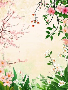 春日里 花朵盛开