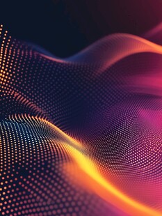 抽象的数字景观