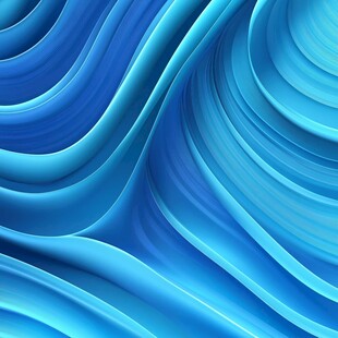 抽象蓝色漩涡