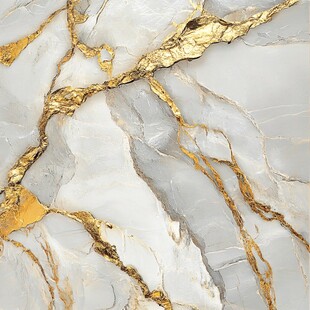 金纹白大理石纹理背景