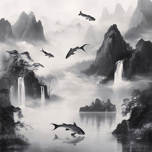 山水鱼韵