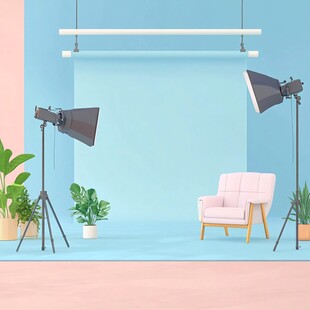 摄影工作室的宁静角落