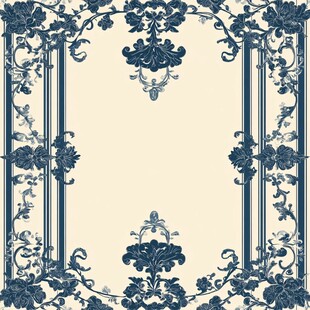 古典复古花卉图案