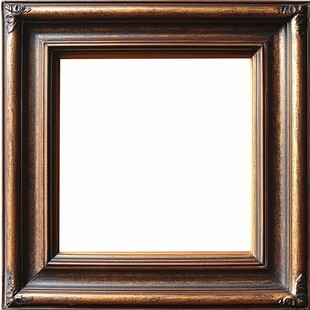古董木质画框