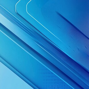 抽象蓝色几何图形