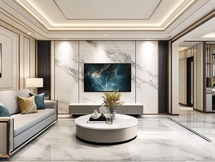现代简约风格客厅设计