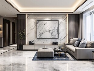 现代简约风格客厅设计