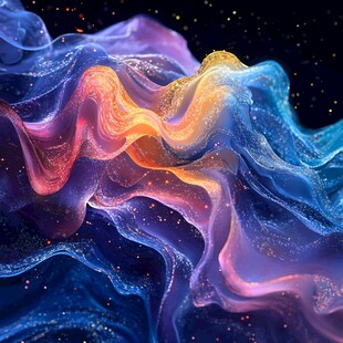 抽象的光影之舞