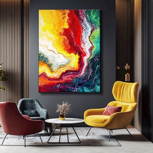 抽象艺术与现代设计的交响曲