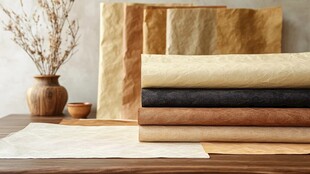 环保可降解包装材料的展示