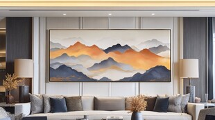 山水画抽象画