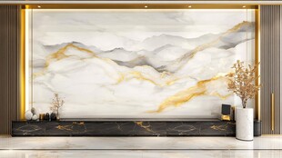 现代奢华大理石艺术品