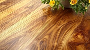 木纹与花香