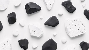 抽象单色石材图案