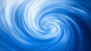 蓝色漩涡抽象图案
