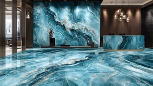 奢华大理石室内设计