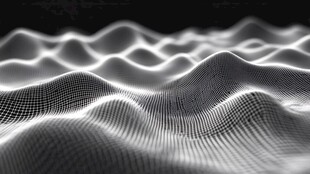 抽象的数字地形