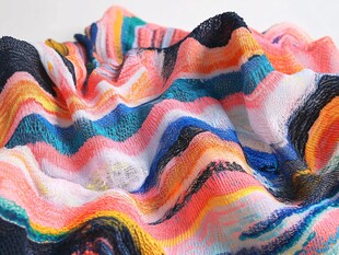 五彩斑斓的纺织品