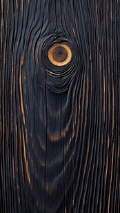 烧焦的木纹