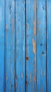 蓝色木板背景
