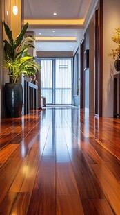 现代风格的室内走廊