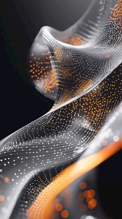 抽象的光影流动