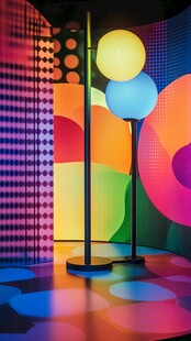 多彩光影艺术空间