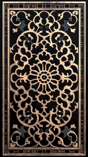 复古黄铜花纹金属板