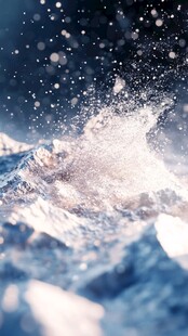 波涛汹涌的海浪