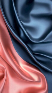 丝滑绸缎的完美交融