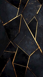 黑金几何纹理
