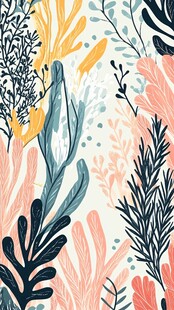 珊瑚礁的色彩斑斓世界