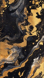 金色大理石纹理