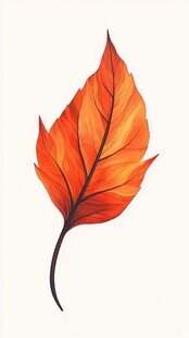 秋日暖阳下的橙色之旅