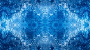 抽象的蓝色大理石纹理