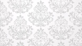 浅灰色巴洛克风格墙纸