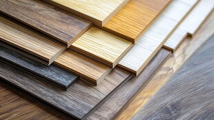 木地板样品展示