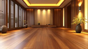 现代简约木质室内设计