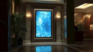 豪华室内设计 现代艺术品点缀