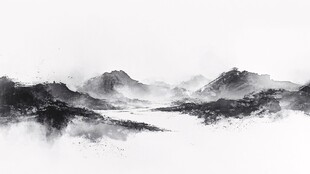 山水画抽象