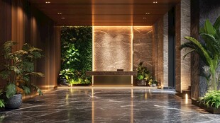 现代酒店大堂设计