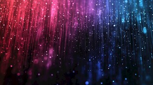 星光熠熠的夜晚