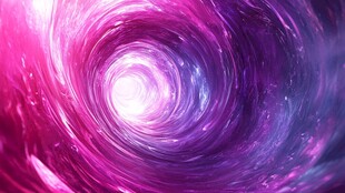 粉红色宇宙漩涡