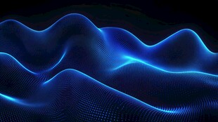 抽象的数字景观